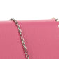 Rockstud Calfskin Pouch - Pink