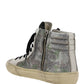 Slide Sneakers - White / Silver