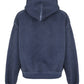Hotfix Logo Hoodie In Condensed Fleece - Blue