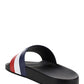 Basile Slide Sandals- Navy