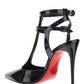 Maravilla T-Strap 100 Patent Pump - Black
