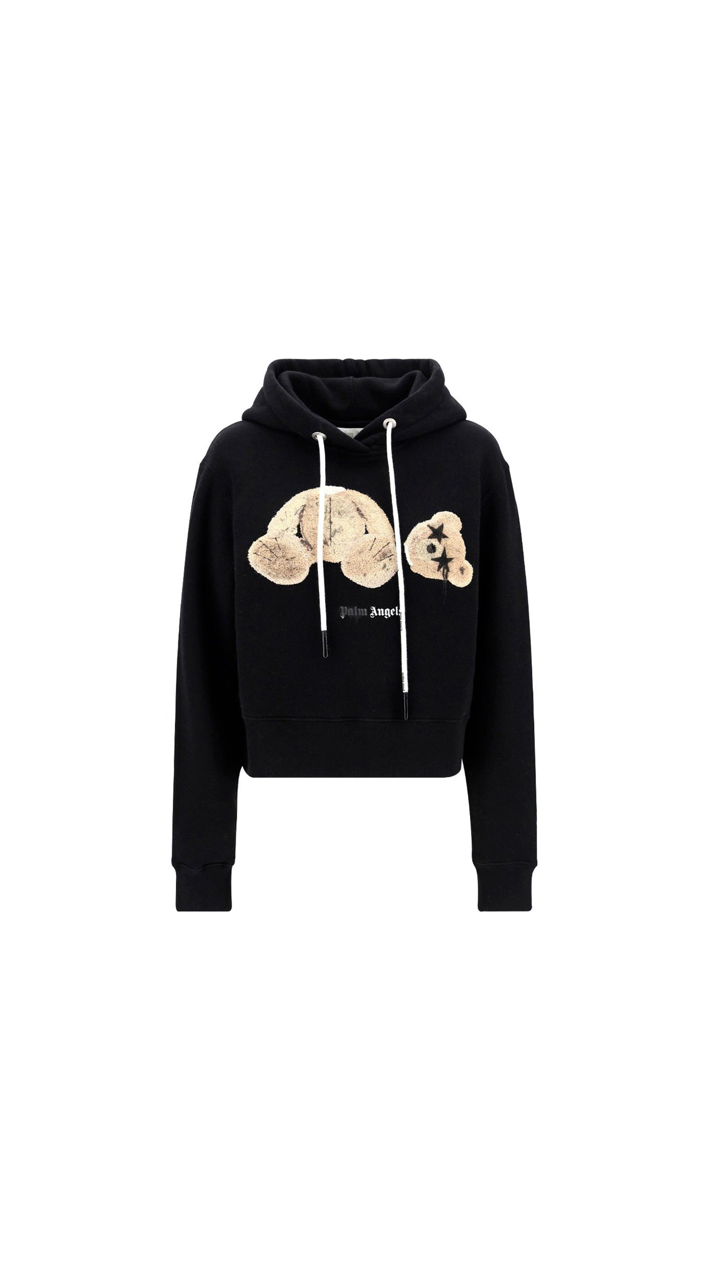 Bear Hoodie - Black