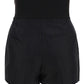 Safari Short in Cotton Tailoring - Black