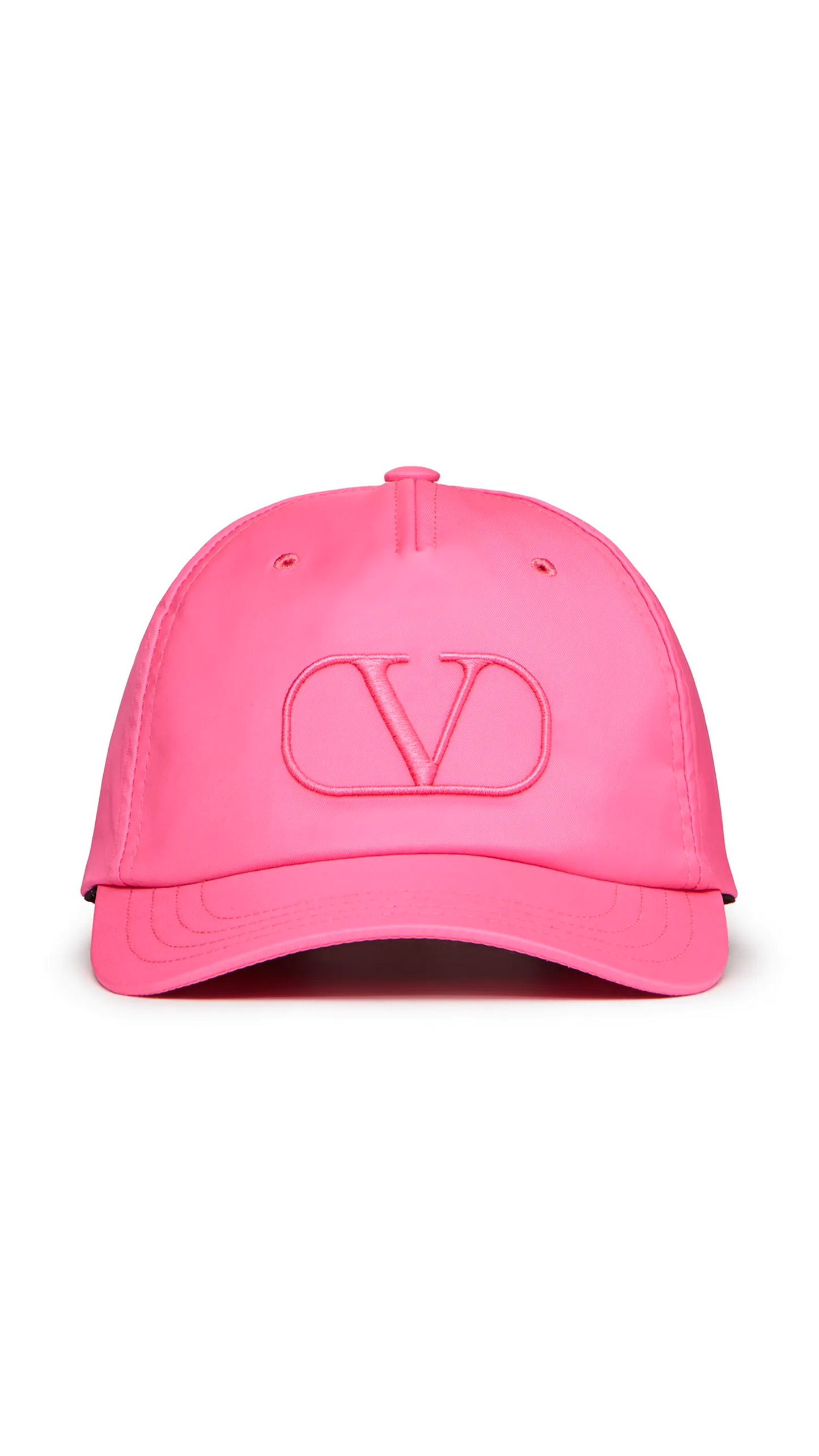 VLogo Signature Silk Baseball Cap - Pink PP