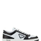 Downtown Leather Sneakers - Black / White