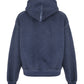 Hotfix Logo Hoodie In Condensed Fleece - Blue