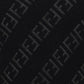 FF Motif Logo Knit Sweater - Black