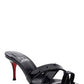 Simply Mule Sandal - Black / Patent