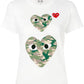 Heart Eyes T-shirt - White
