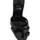 Simply Mule Sandal - Black / Patent