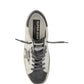 Super-Star Sneakers In Leather and Suede - White / Grey