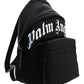Curved Logo Backpack - Black