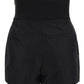 Safari Short in Cotton Tailoring - Black