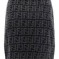 Crocheted Cashmere Skirt - Black