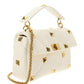 Large Roman Stud The Shoulder Bag - Ivory
