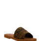 Woody Mule Sandals - Brown