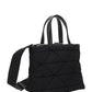 Re-Nylon Padded Tote Bag - Black