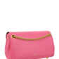 Stud Sign Nappa Shoulder Bag - Pink