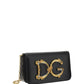 DG Girls Clutch In Calfskin - Black