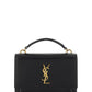 Sunset Chain Bag In Smooth Leather - Black