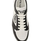 District Leather Sneakers - White / Black
