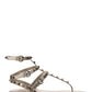 Rockstud Metallic Flat Flip-FLop Sandal - Skin