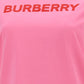 Logo Print Cotton T-shirt - Bubblegum