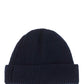 Wool and cashmere beanie - Navy