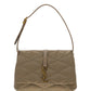 Le 57 Hobo Bag in Shiny Fabric - Mousse
