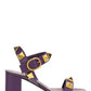 Roman Stud Calfskin Sandal 60MM - Purple