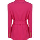 Double-breasted Blazer - Fuchsia