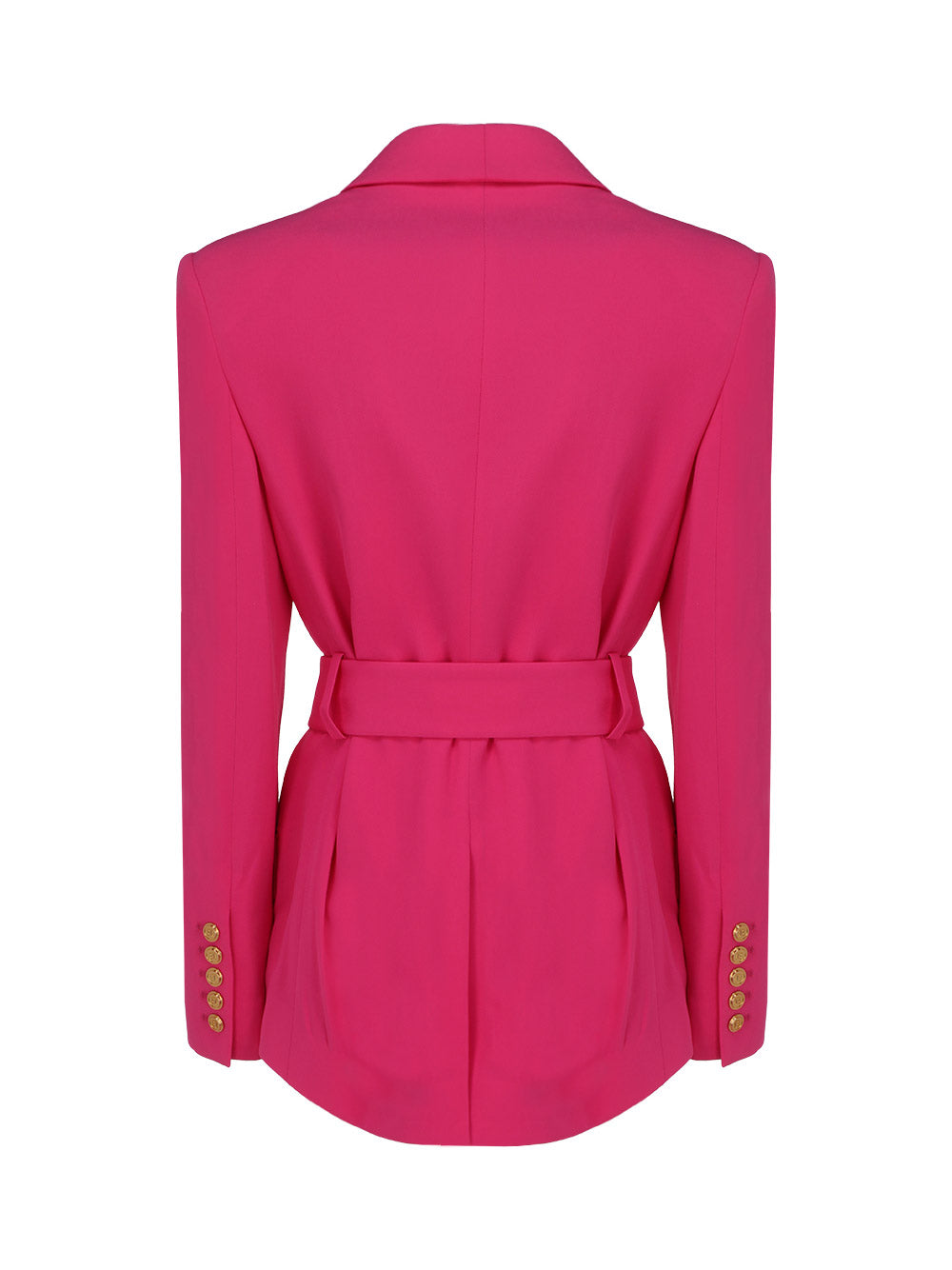 Double-breasted Blazer - Fuchsia