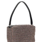 Heiress Medium Pouch in Crystal Mesh - Black