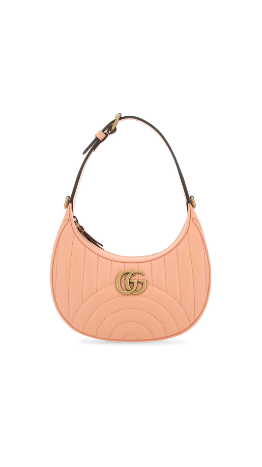 GG Marmont Matelassé Mini Bag - Pink Leather