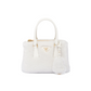 Prada Galleria Shearling Mini-bag - White