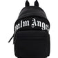 Curved Logo Backpack - Black