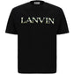 Embroidered Logo Short-Sleeve T-Shirt - Black