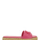 Vlogo Slide Espadrilles - Pink