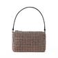 Heiress Medium Pouch in Crystal Mesh - Black