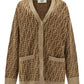 FF Cashmere Cardigan - Camel