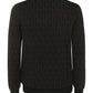 Monogram Wool Pullover - Black Brown