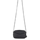 Lou Mini Bag in Quilted Grain de Poudre Embossed Leather - Black