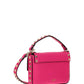 Rockstud Grainy Calfskin Pouch - Pink PP