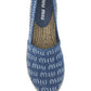 Denim Espadrilles - Blue