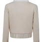 Padded Sweatshirt - Cream.