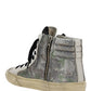 Slide Sneakers - White / Silver