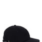 Monogram Motif Cotton Gabardine Baseball Cap - Black