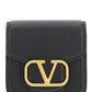 Wallet With Neck Strap - Black