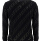 FF Motif Logo Knit Sweater - Black