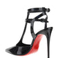 Maravilla T-Strap 100 Patent Pump - Black